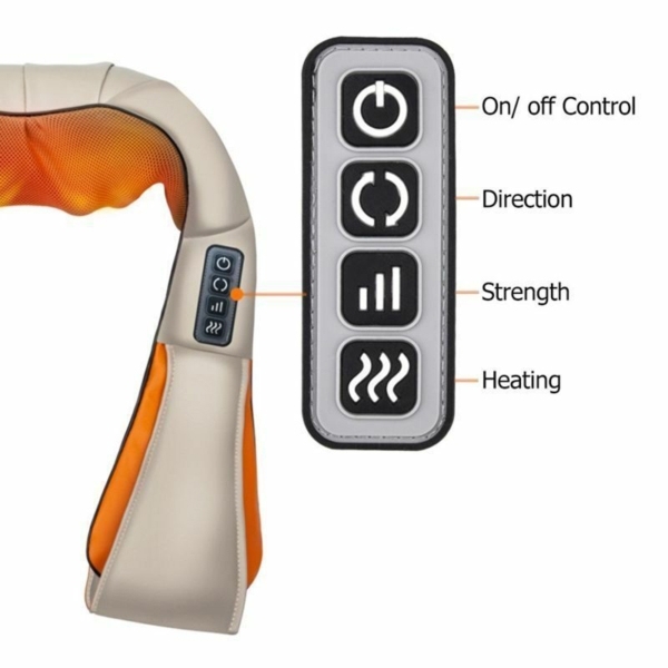 MASAŻER SHIATSU 3D DO CAŁEGO CIAŁA - obrazek 4