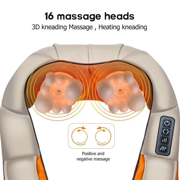 MASAŻER SHIATSU 3D DO CAŁEGO CIAŁA - obrazek 3