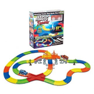 WIELOKOLOROWY ŚWIECĄCY TOR LED – MAGIC TRACKS
