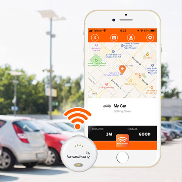 TRACKEY™ – TWOJE INTELIGENTNE URZĄDZENIE ŚLEDZĄCE BLUETOOTH DO SAMOCHODU - obrazek 2